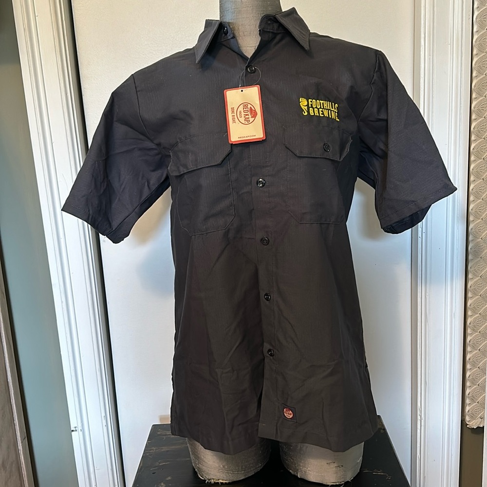 NWT Unisex Utility Red Kap Brewery Shirt 🍺